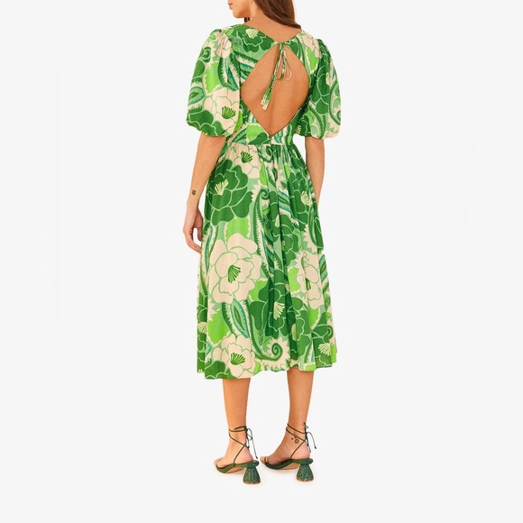 NWT Farm Rio Midi Dress - Picture 2 of 5